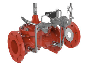 CLA-VAL 43E/D-01 : Flow Control Valve with Solenoid Shut-Off