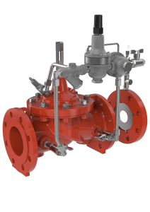 CLA-VAL 49-01 : Flow Control Valve with Pressure Reducing Valve