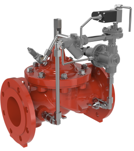 CLA-VAL 58E/D-01 : Pressure Relief – Pressure Sustaining Valve with Solenoid Shut-Off