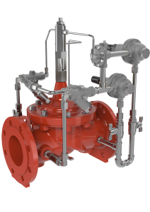CLA-VAL 98-35 : Dual Stage Pressure Reducing Valve 2-Stage Hydraulic Control